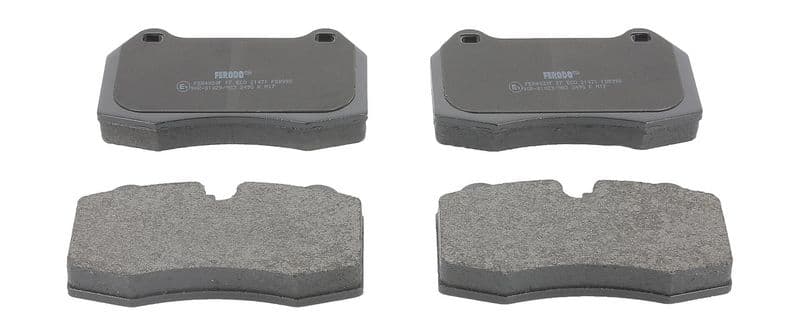 set placute frana,frana disc FERODO PREMIER ECO FRICTION FDB998