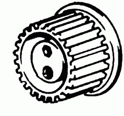 rola intinzator,curea distributie LEMFÖRDER 20528 01