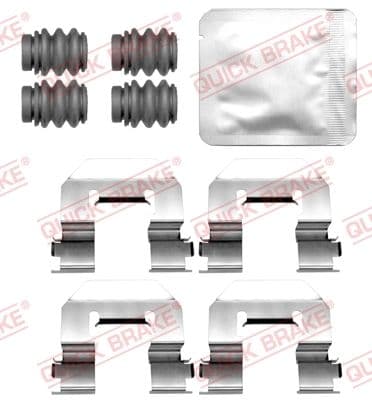 Set accesorii, placute frana QUICK BRAKE 109-0126
