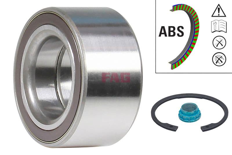Set rulment roata Schaeffler FAG 713 6495 50