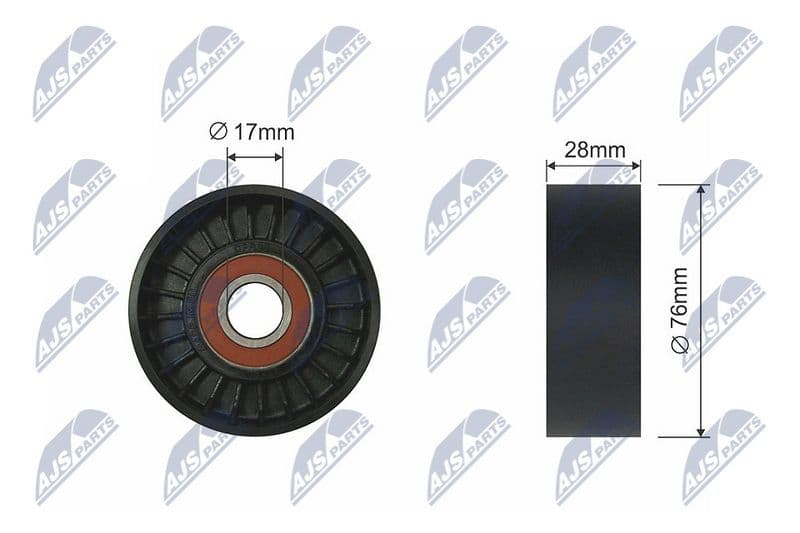 rola intinzator,curea transmisie NTY RNK-KA-001