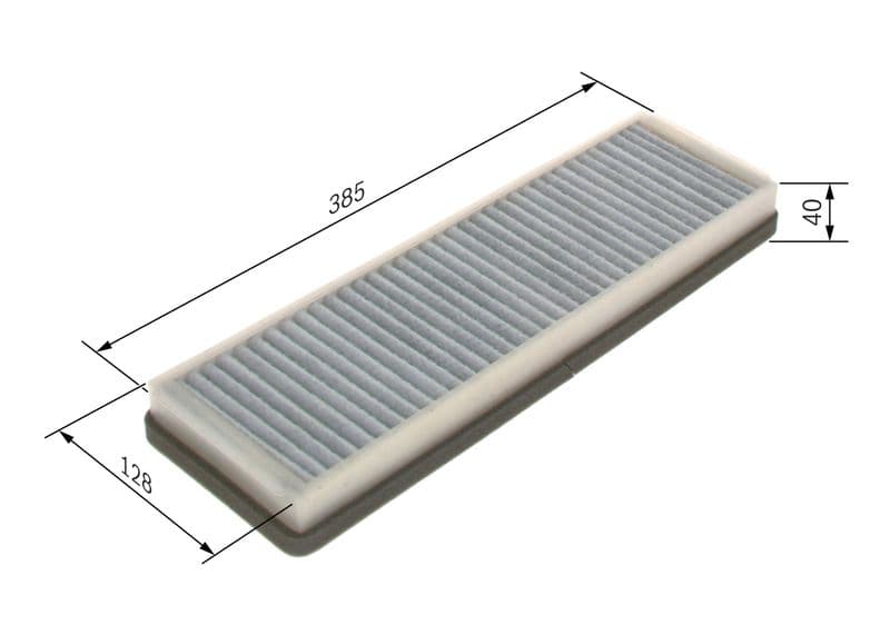 Filtru, aer habitaclu BOSCH 1 987 431 454