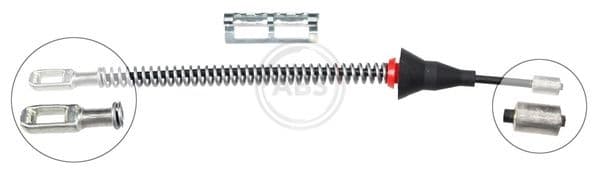 Cablu, frana de parcare ABS K12076