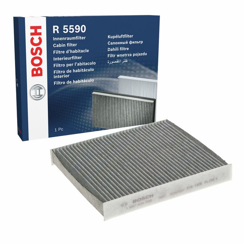 Filtru, aer habitaclu BOSCH 1 987 435 590