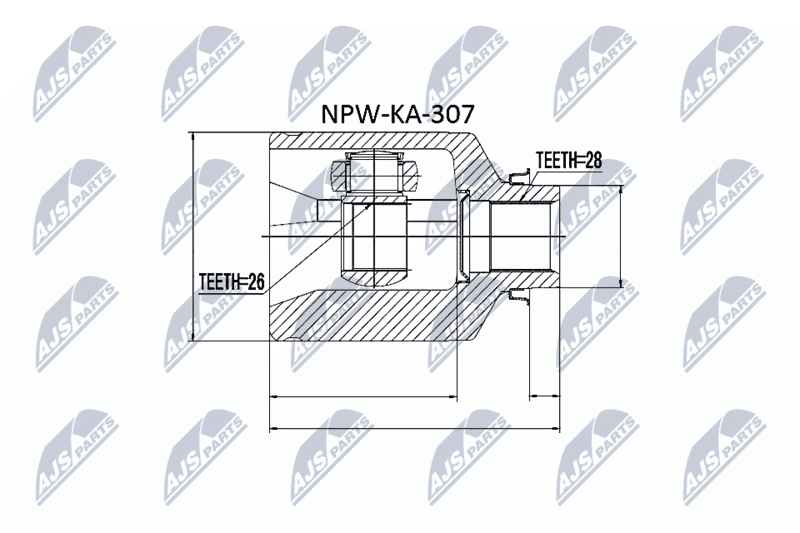 Set articulatie, planetara NTY NPW-KA-307
