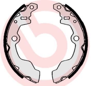 Set saboti frana BREMBO S 78 503