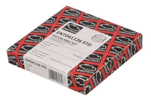 Set segmenti piston ENGITECH ENT041126 STD