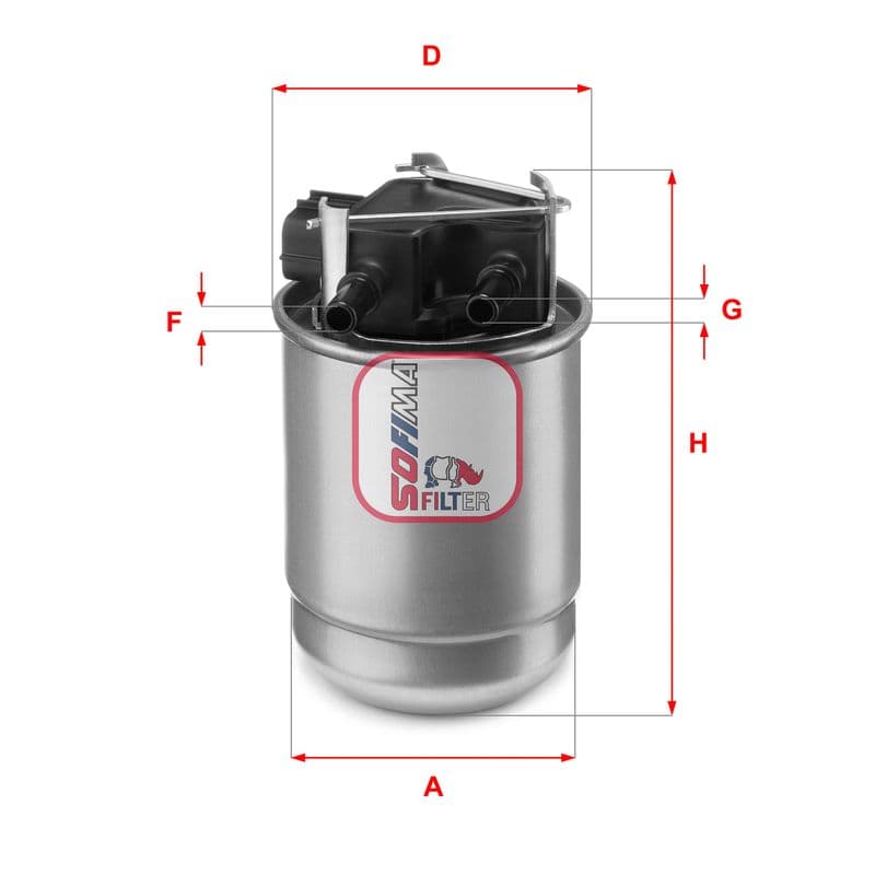 filtru combustibil SOFIMA S 5517 GC