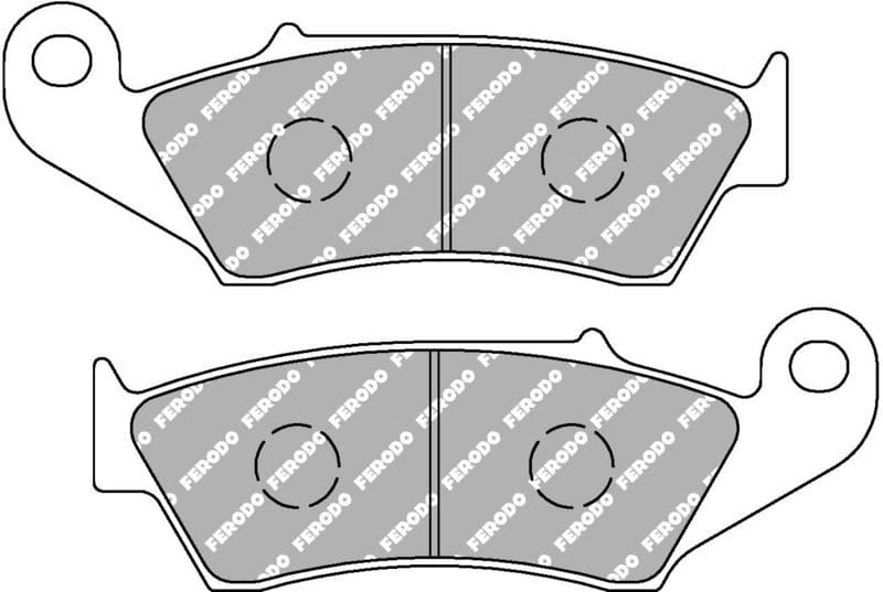 set placute frana,frana disc FERODO FDB892SG