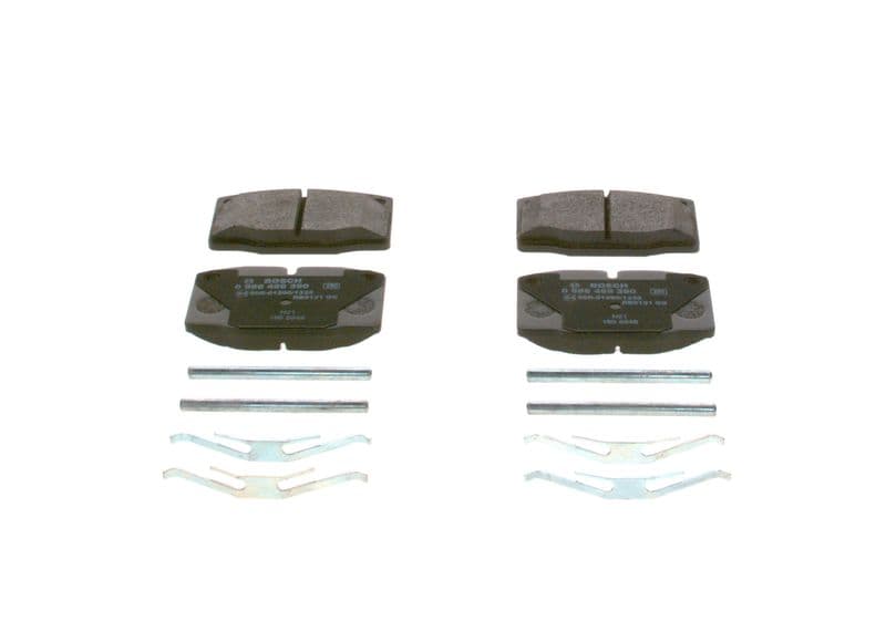 set placute frana,frana disc BOSCH 0 986 469 390