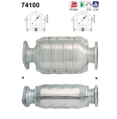 Catalizator AS-PL 74100