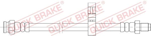 Furtun frana QUICK BRAKE 32.128