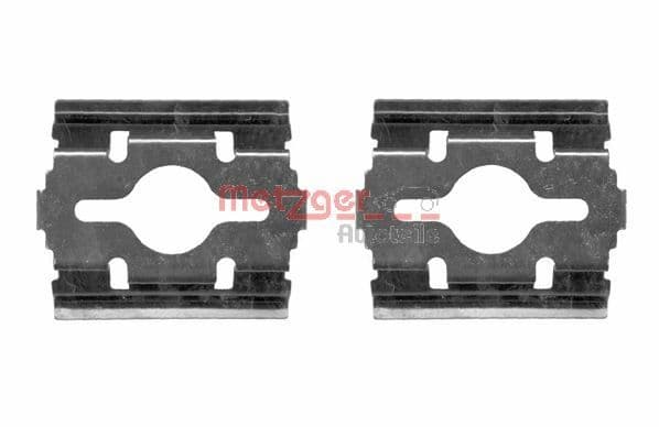 Set accesorii, placute frana METZGER AUTOTEILE 109-1657