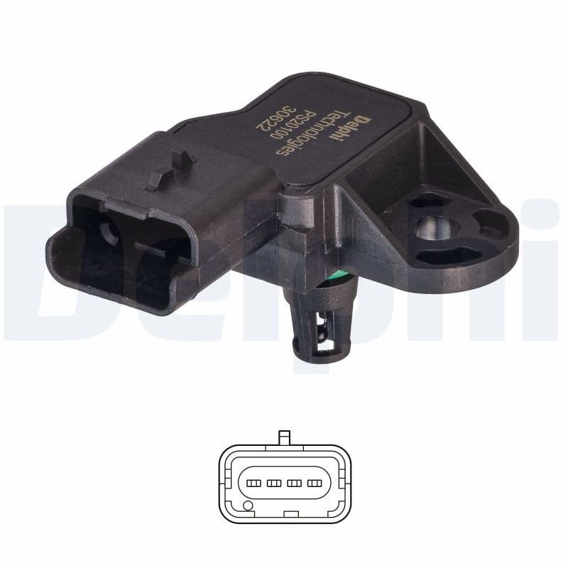 senzor,presiune supraalimentare DELPHI PS20100-12B1