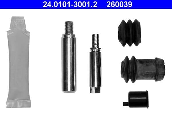 Set accesorii, etrier frana ATE 24.0101-3001.2