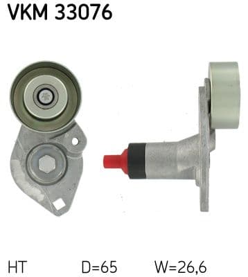Intinzator curea, curea distributie SKF VKM 33076