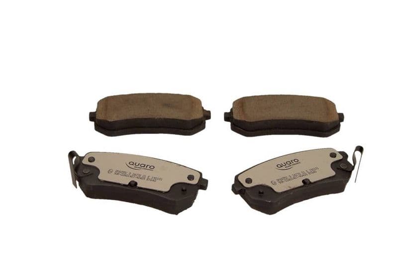 set placute frana,frana disc QUARO SILVER CERAMIC QP6655C