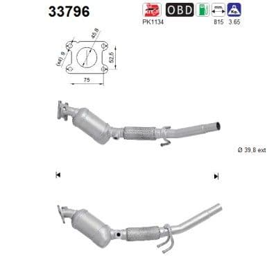 Catalizator AS-PL 33796