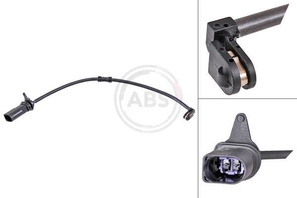 senzor de avertizare,uzura placute de frana ABS 39953