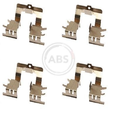 Set accesorii, placute frana ABS 1620Q