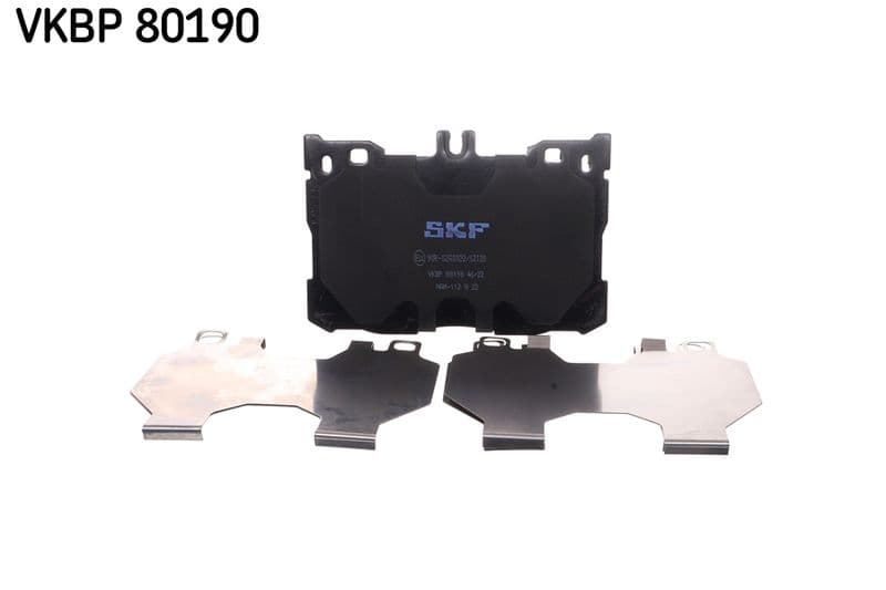 set placute frana,frana disc SKF VKBP 80190