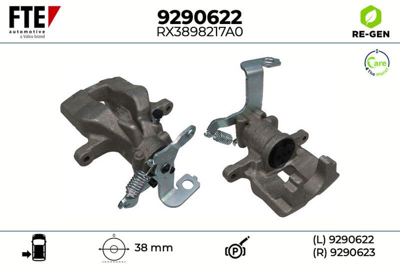 Etrier frana FTE 9290622