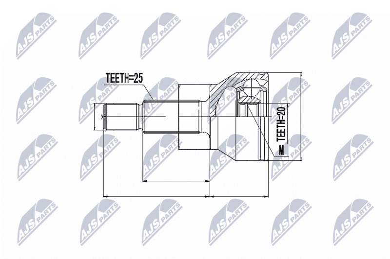 Set articulatie, planetara NTY NPZ-FR-013