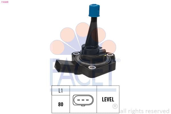 senzor,nivel ulei motor FACET OE Equivalent 7.0229