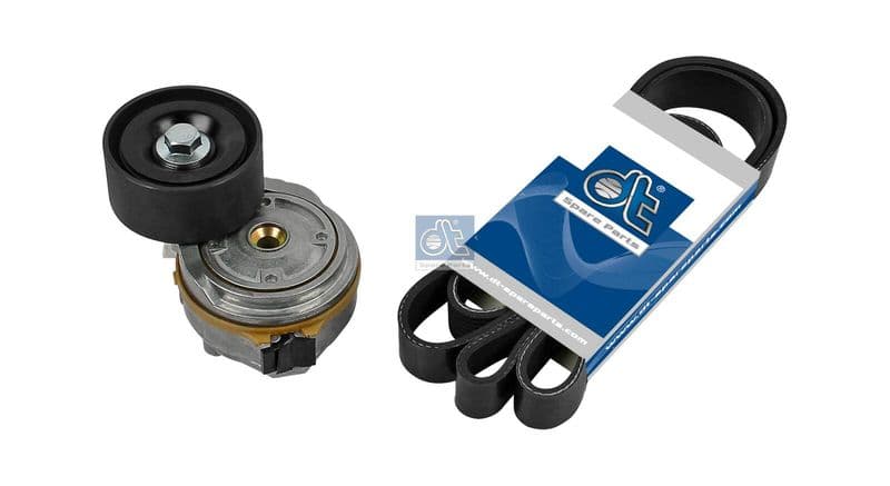 Set curea transmisie cu caneluri DT Spare Parts 3.93015