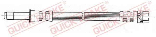 Furtun frana QUICK BRAKE 37.017