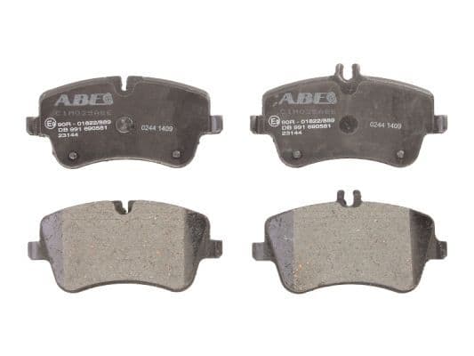 set placute frana,frana disc ABE C1M025ABE