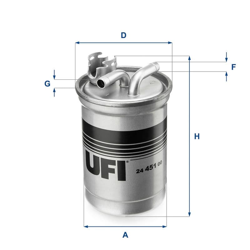 filtru combustibil UFI 24.451.00