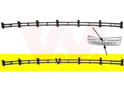 Grila ventilatie, bara protectie VAN WEZEL 3742599