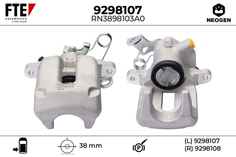 Etrier frana FTE NEOGEN 9298107