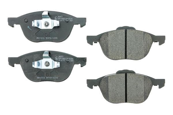 set placute frana,frana disc AISIN Premium ADVICS by BPFO-1016