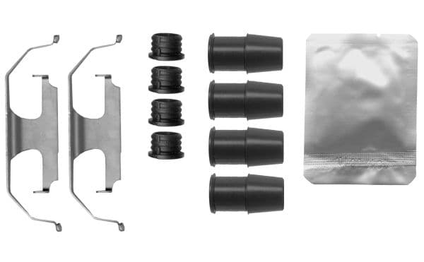Set accesorii, etrier frana TEXTAR 82541500