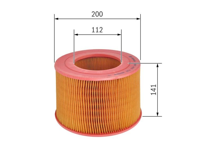Filtru aer BOSCH 1 457 433 734