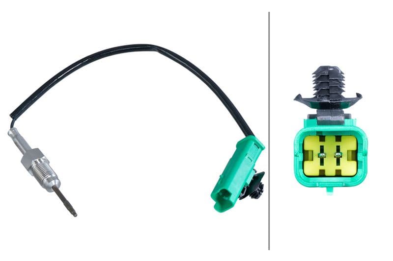 Senzor, temperatura gaze evacuare HELLA 6PT 358 284-471