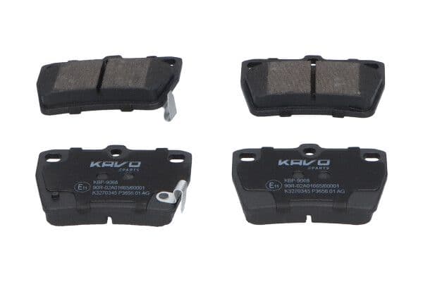 set placute frana,frana disc KAVO PARTS KBP-9068