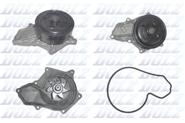 Pompă de apă, răcire motor DOLZ H145