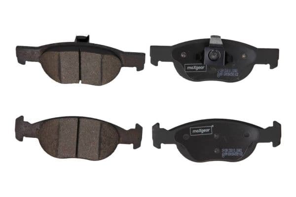 set placute frana,frana disc MAXGEAR 19-1089