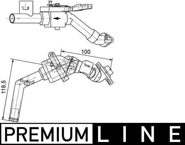 Supapa control, agent frigorific MAHLE BEHR *** PREMIUM LINE *** CV 8 000P