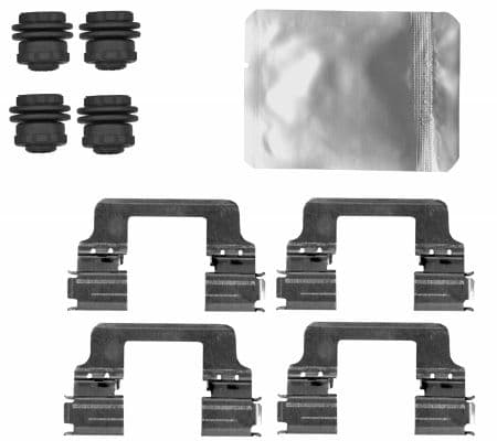 Set accesorii, placute frana TEXTAR 82547000
