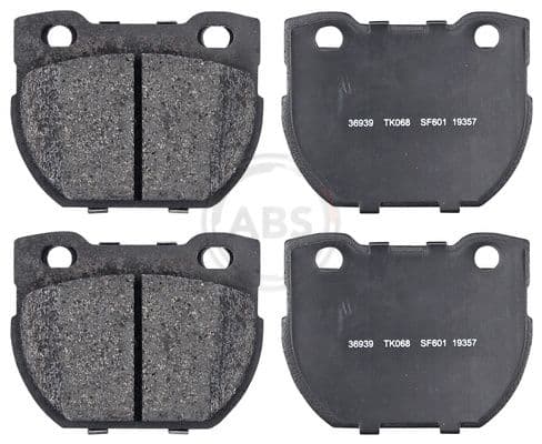 set placute frana,frana disc ABS 36939