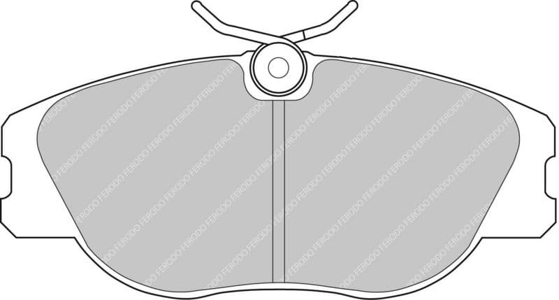 set placute frana,frana disc FERODO FCP565W