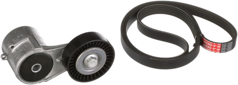 Set curea transmisie cu caneluri GATES Micro-V® K015PK1210