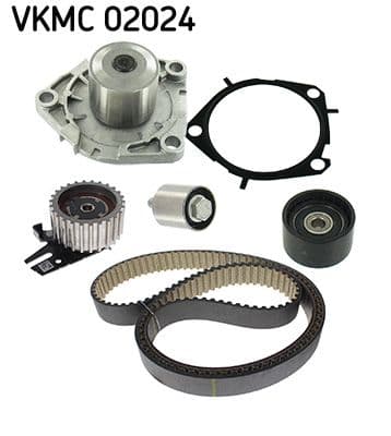 Set pompa apa + curea dintata SKF VKMC 02024