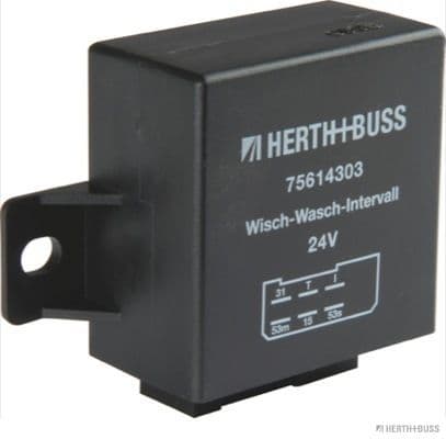 Releu, temporizare stergator parbriz HERTH+BUSS ELPARTS 75614303