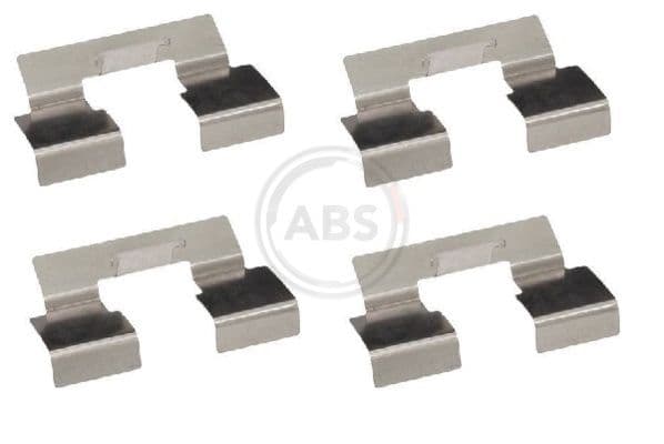 Set accesorii, placute frana ABS 1214Q