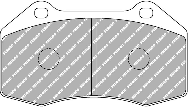 set placute frana,frana disc FERODO FCP1667R